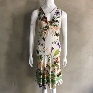 Roberto Cavalli | Floral Print Jersey Dress